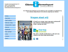 Tablet Screenshot of clienteninformatiepunt.nl